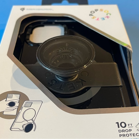 iPhone 13 - Popsockets MagSafe PopCase (TRANSLUCENT BLACK) - Picture 3 of 4